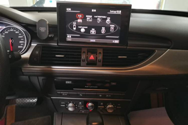 Used Audi A6L 2018 TFSI Collector's Edition Audio And AC Panel