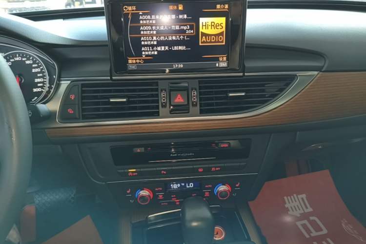 Used Audi A6L 2018 30th Anniversary Edition 30 FSI Style Model Audio And AC Panel