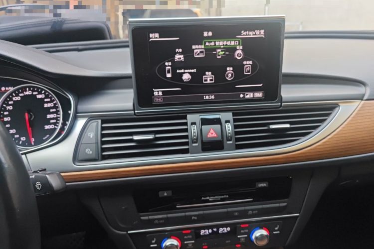 Used Audi A6L 2018 30th Anniversary Edition 30 FSI Style Model Audio And AC Panel