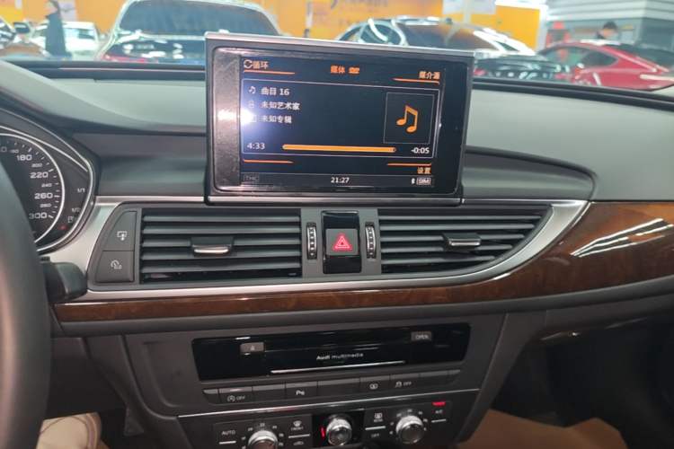 Used Audi A6L 2018 35 TFSI Collector's Edition Audio And AC Panel