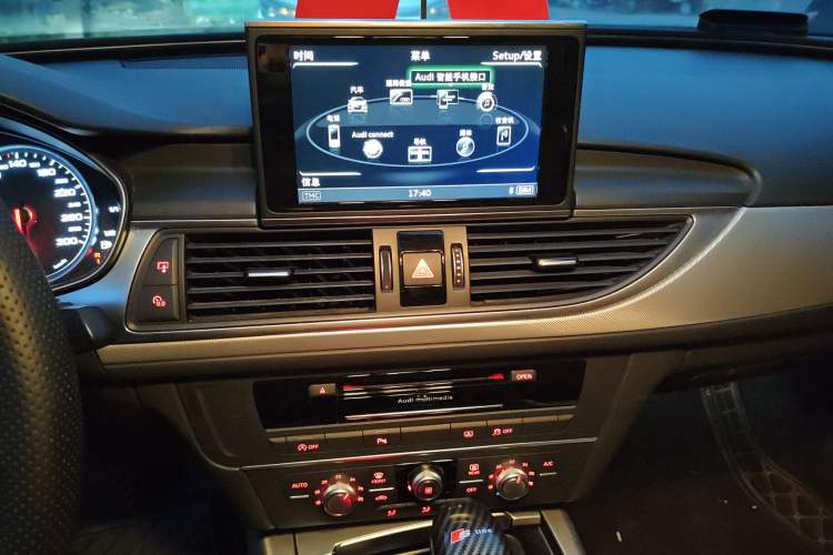 Used Audi A6L 2018 30th Anniversary Edition TFSI Trendy Model Audio And AC Panel