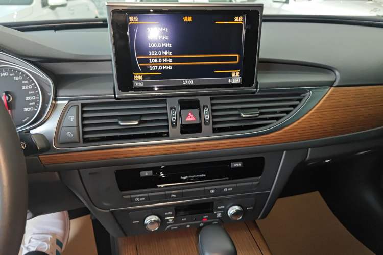 Used Audi A6L 2018 30th Anniversary Edition 30 FSI Style Model Audio And AC Panel