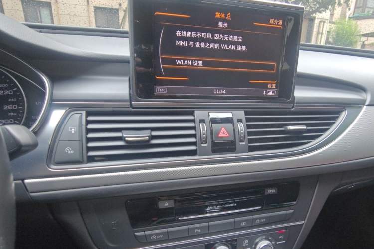 Used Audi A6L 2018 30th Anniversary Edition TFSI Trendy Model Audio And AC Panel