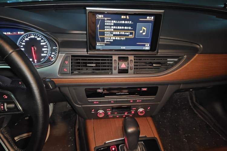 Used Audi A6L 2018 30th Anniversary Edition 30 FSI Style Model Audio And AC Panel