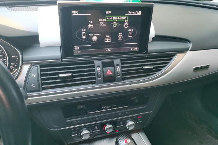 Used Audi A6L 2018 35 TFSI Collector's Edition Audio And AC Panel