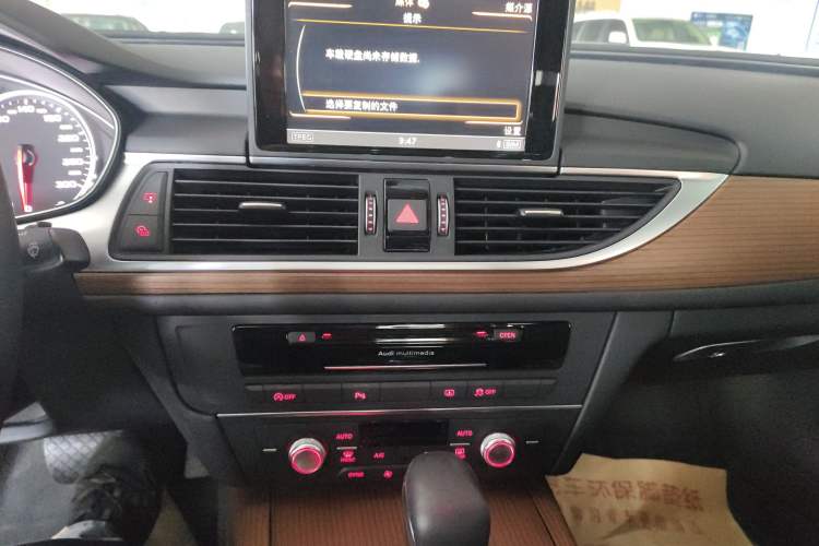 Used Audi A6L 2018 30th Anniversary Edition 30 FSI Style Model Audio And AC Panel