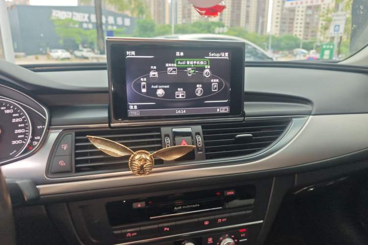 Used Audi A6L 2018 30th Anniversary Edition 35 TFSI Fashion Model Audio And AC Panel