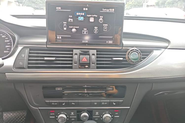 Used Audi A6L 2018 30th Anniversary Edition 35 TFSI Fashion Model Audio And AC Panel
