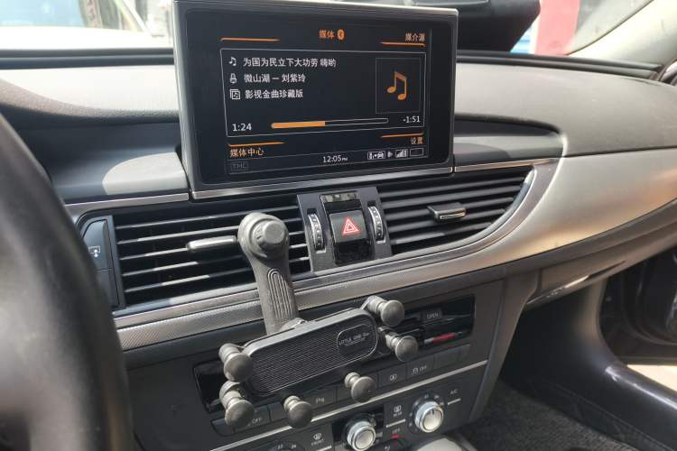 Used Audi A6L 2018 30th Anniversary Edition 35 TFSI Fashion Model Audio And AC Panel