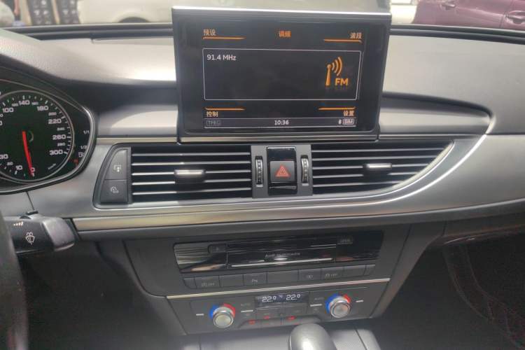 Used Audi A6L 2018 30th Anniversary Edition 35 TFSI Sport Edition Audio And AC Panel