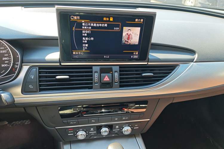 Used Audi A6L 2018 30th Anniversary Edition 35 TFSI Fashion Model Audio And AC Panel