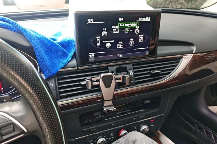 Used Audi A6L 2018 30th Anniversary Edition 35 TFSI Fashion Model Audio And AC Panel