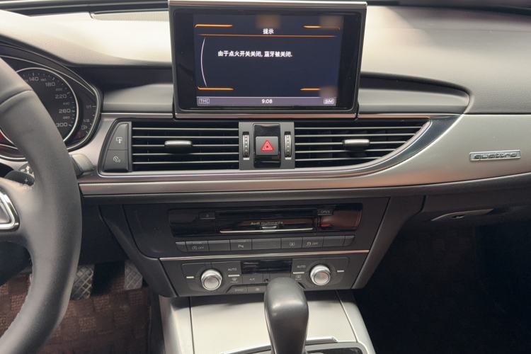 Used Audi A6L 2018 30th Anniversary Edition 45 TFSI quattro Sport model Audio And AC Panel