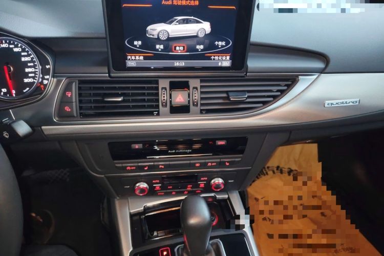 Used Audi A6L 2018 30th Anniversary Edition 45 TFSI quattro Sport model Audio And AC Panel
