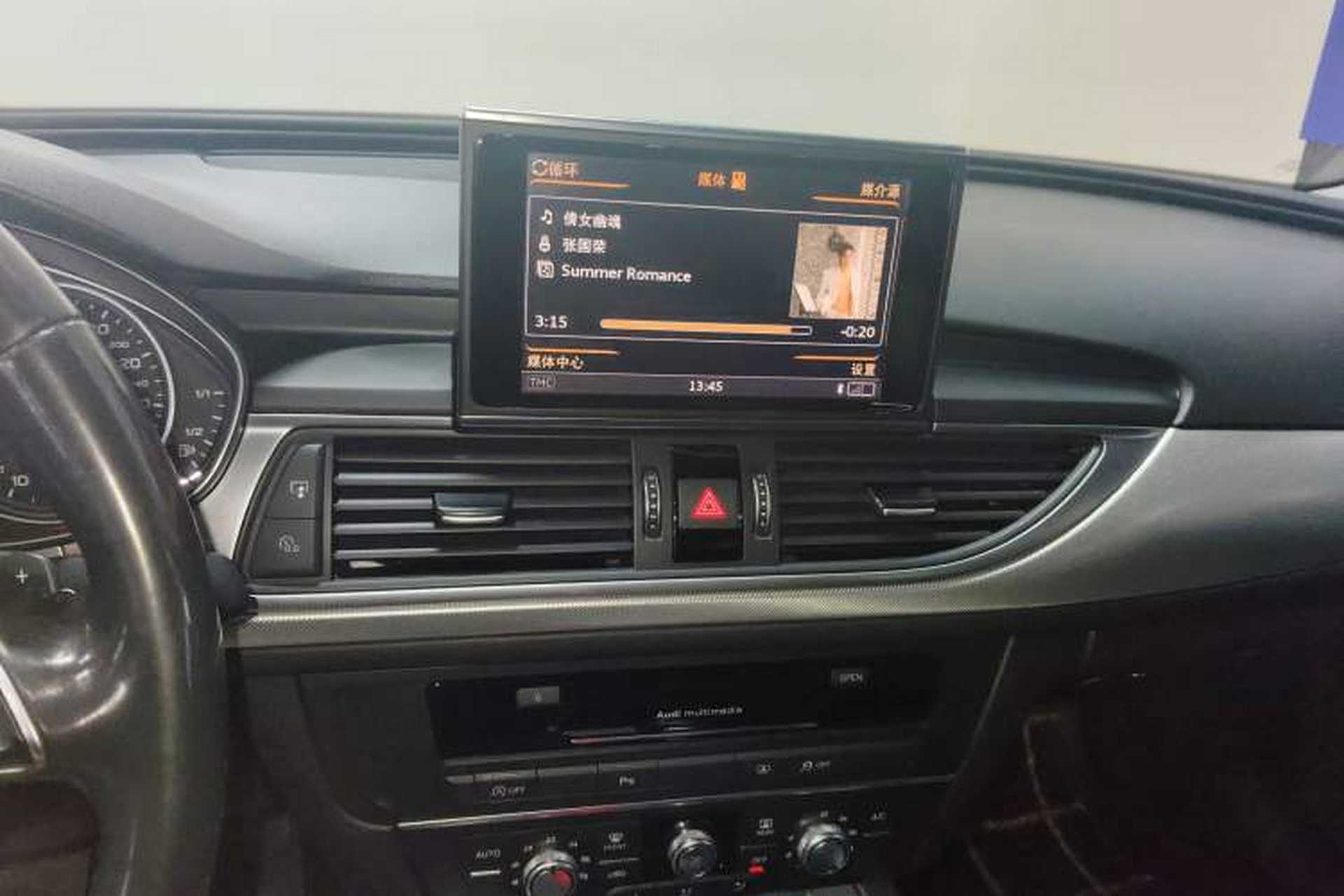 Used Audi A6L 2018 30th Anniversary Edition 35 TFSI Fashion Model Audio And AC Panel