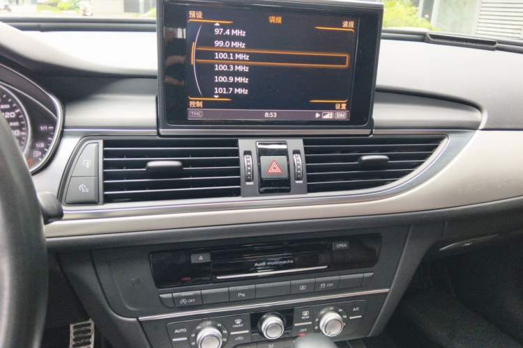 Used Audi A6L 2018 30th Anniversary Edition 35 TFSI Fashion Model Audio And AC Panel