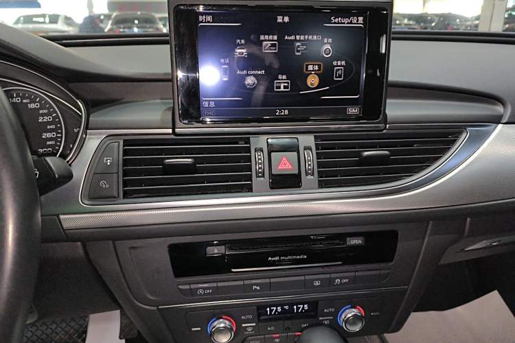Used Audi A6L 2018 30th Anniversary Edition 35 TFSI Sport Edition Audio And AC Panel