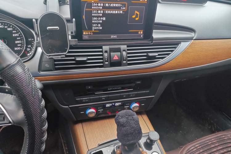 Used Audi A6L 2018 30th Anniversary Edition 30 FSI Style Model Audio And AC Panel