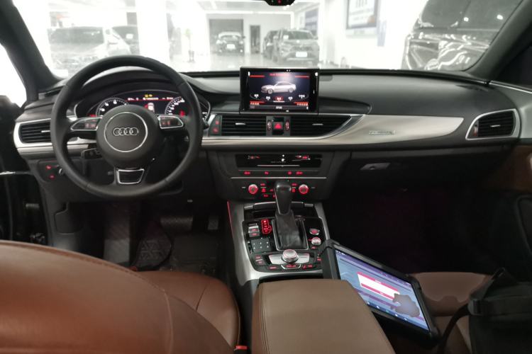 Used Audi A6L 2018 30th Anniversary Edition 45 TFSI quattro Sport model Center Console