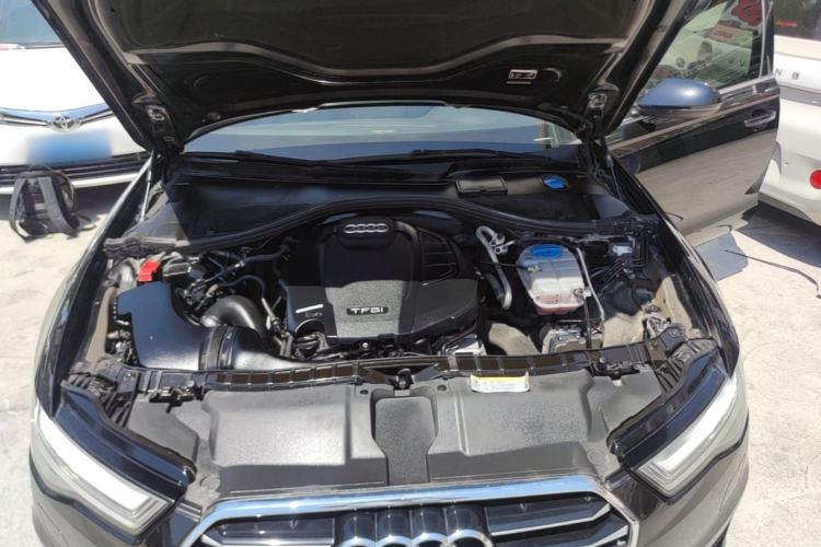 Used Audi A6L 2018 30th Anniversary Edition TFSI Trendy Model Engine Bay