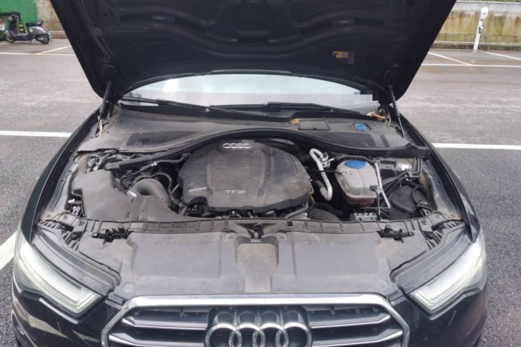 Used Audi A6L 2018 30th Anniversary Edition TFSI Trendy Model Engine Bay