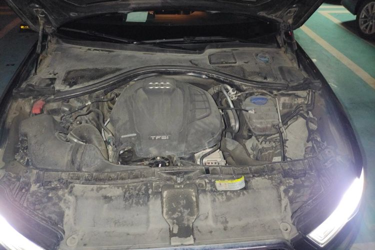 Used Audi A6L 2018 30th Anniversary Edition TFSI Trendy Model Engine Bay
