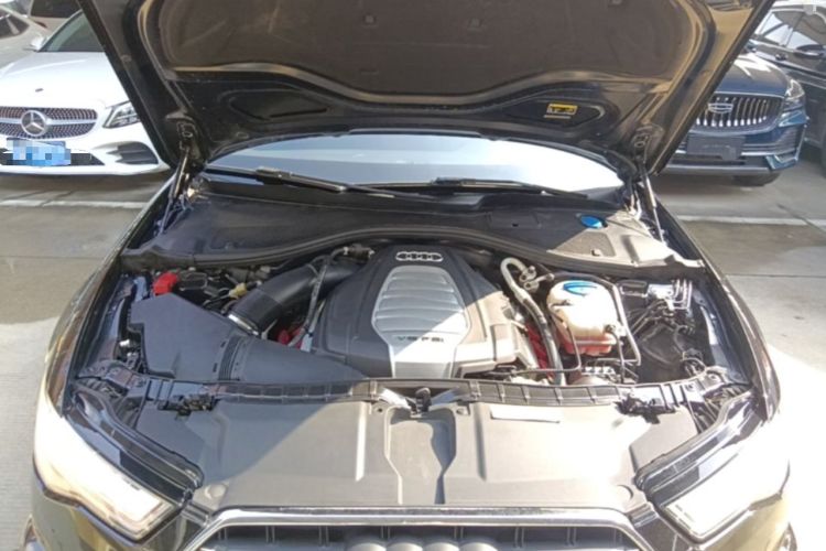 Used Audi A6L 2018 30th Anniversary Edition 30 FSI Style Model Engine Bay