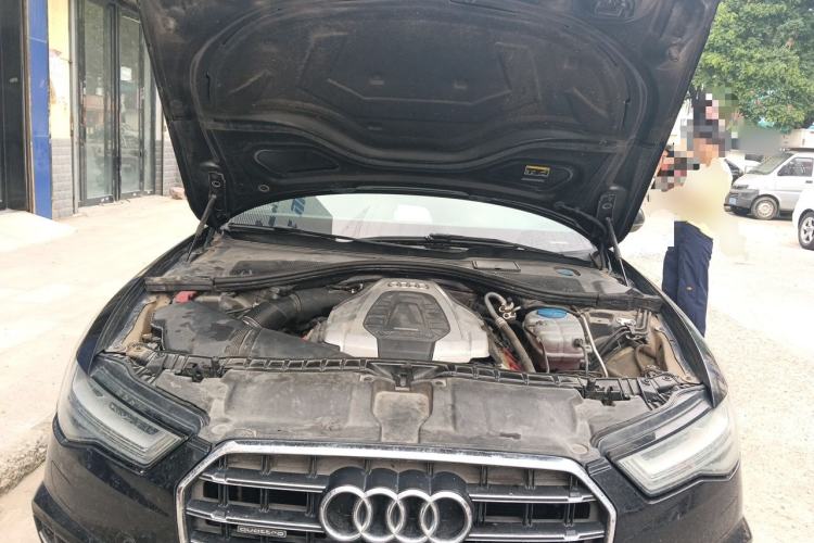 Used Audi A6L 2018 30th Anniversary Edition 45 TFSI quattro Sport model Engine Bay
