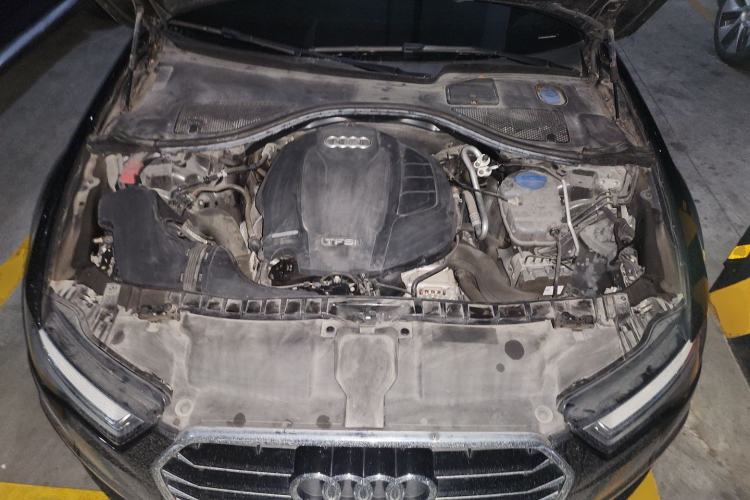 Used Audi A6L 2018 30th Anniversary Edition TFSI Trendy Model Engine Bay