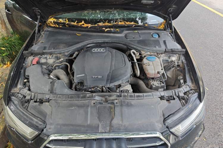 Used Audi A6L 2018 30th Anniversary Edition TFSI Trendy Model Engine Bay