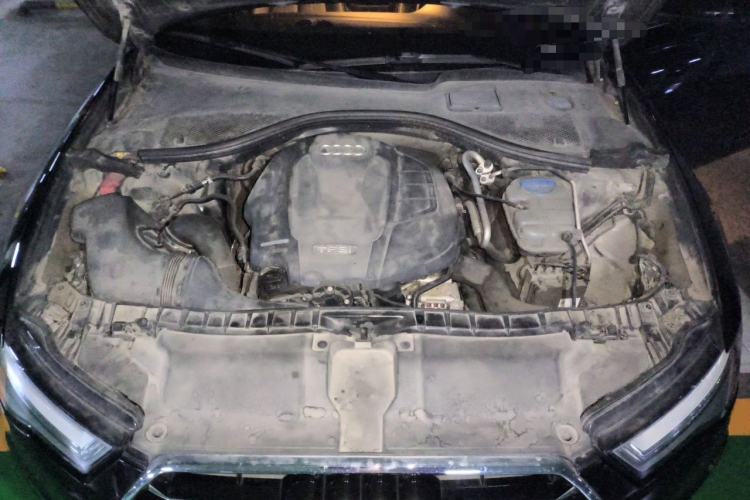 Used Audi A6L 2018 30th Anniversary Edition TFSI Trendy Model Engine Bay
