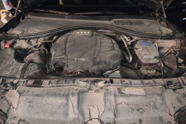 Used Audi A6L 2018 30th Anniversary Edition TFSI Trendy Model Engine Bay