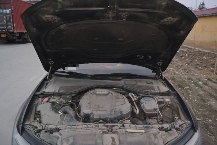 Used Audi A6L 2018 30th Anniversary Edition TFSI Trendy Model Engine Bay