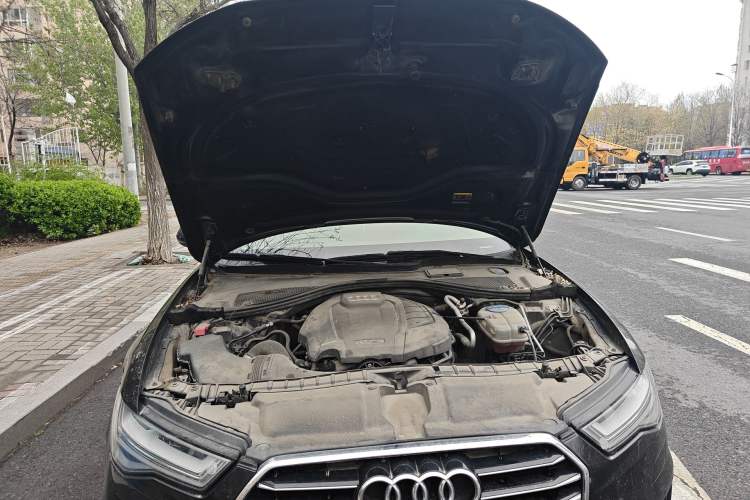 Used Audi A6L 2018 30th Anniversary Edition TFSI Trendy Model Engine Bay