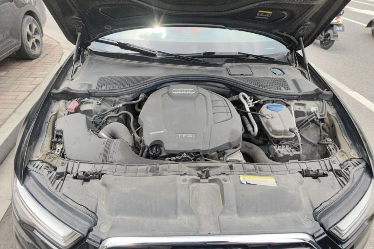 Used Audi A6L 2018 30th Anniversary Edition TFSI Trendy Model Engine Bay