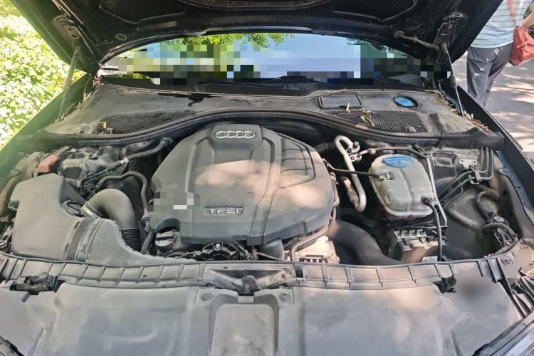 Used Audi A6L 2018 30th Anniversary Edition TFSI Trendy Model Engine Bay