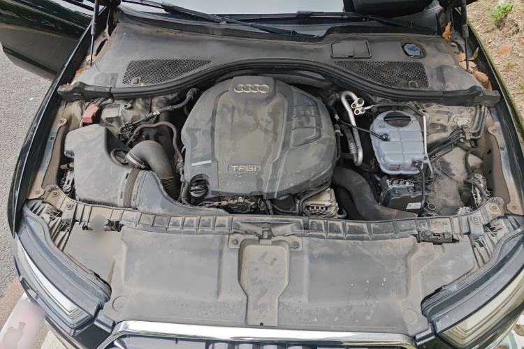 Used Audi A6L 2018 30th Anniversary Edition TFSI Trendy Model Engine Bay