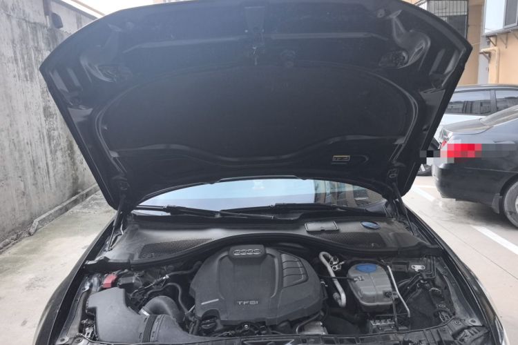 Used Audi A6L 2018 30th Anniversary Edition TFSI Trendy Model Engine Bay