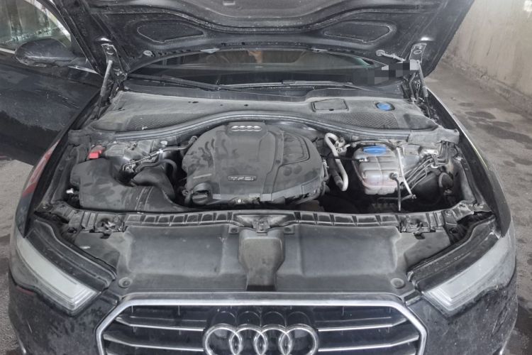 Used Audi A6L 2018 30th Anniversary Edition TFSI Trendy Model Engine Bay