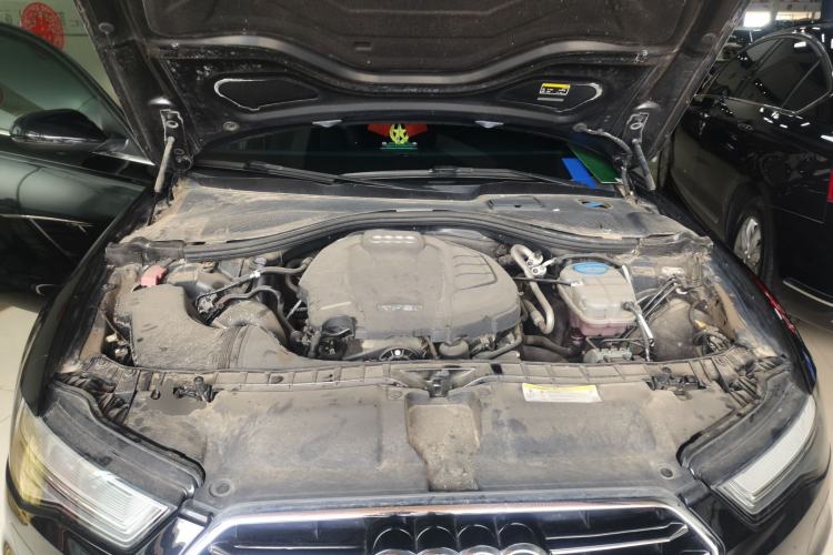 Used Audi A6L 2018 30th Anniversary Edition TFSI Trendy Model Engine Bay