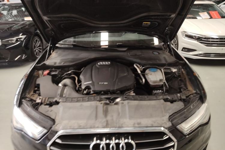Used Audi A6L 2018 30th Anniversary Edition TFSI Trendy Model Engine Bay