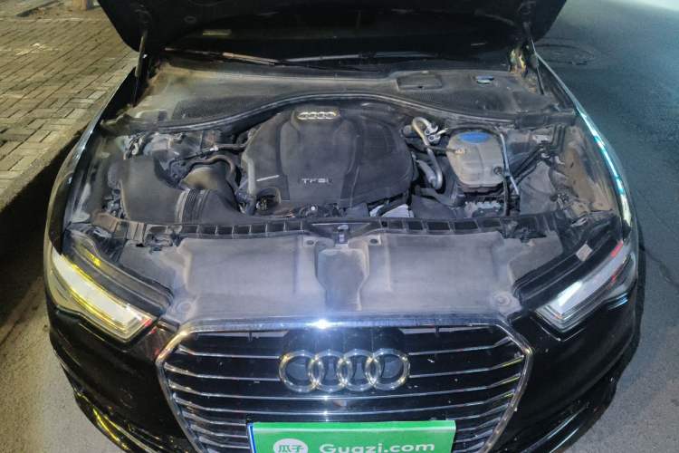 Used Audi A6L 2018 30th Anniversary Edition TFSI Trendy Model Engine Bay