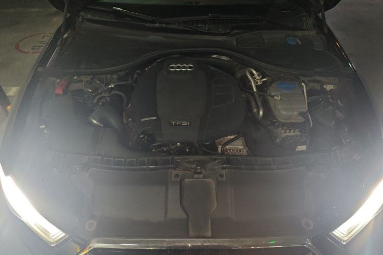 Used Audi A6L 2018 30th Anniversary Edition TFSI Trendy Model Engine Bay