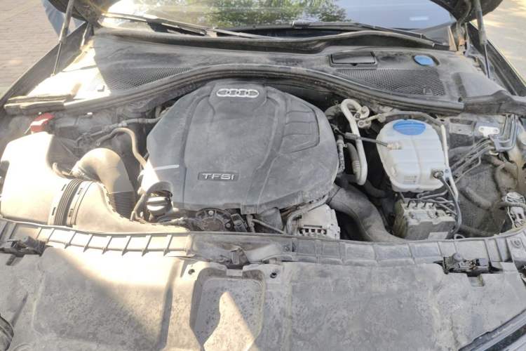Used Audi A6L 2018 30th Anniversary Edition TFSI Trendy Model Engine Bay