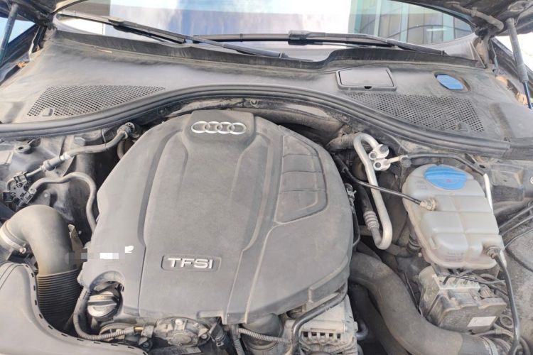 Used Audi A6L 2018 30th Anniversary Edition TFSI Trendy Model Engine Bay