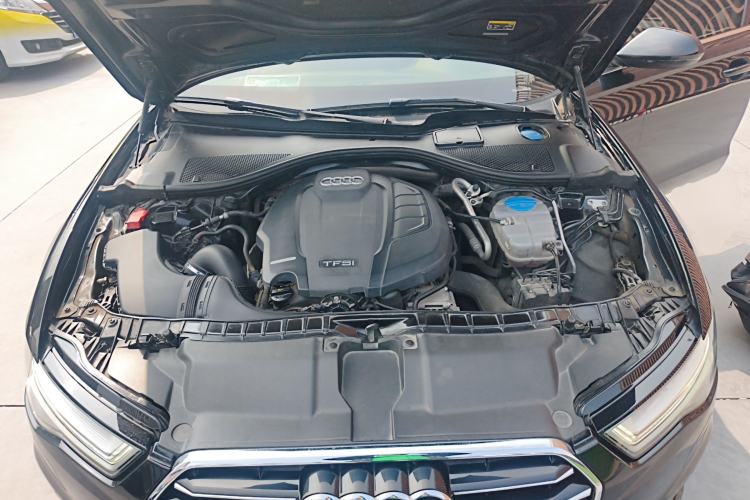 Used Audi A6L 2018 30th Anniversary Edition TFSI Trendy Model Engine Bay
