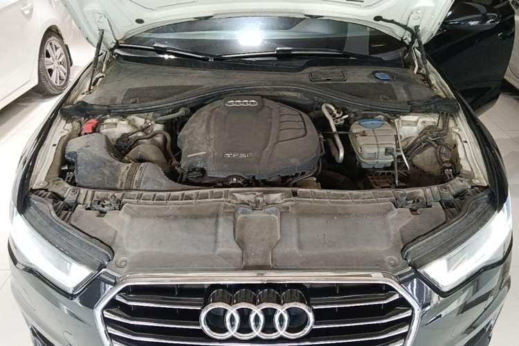 Used Audi A6L 2018 30th Anniversary Edition TFSI Trendy Model Engine Bay