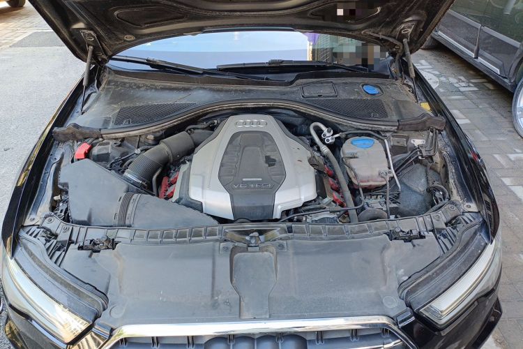 Used Audi A6L 2018 30th Anniversary Edition 45 TFSI quattro Sport model Engine Bay