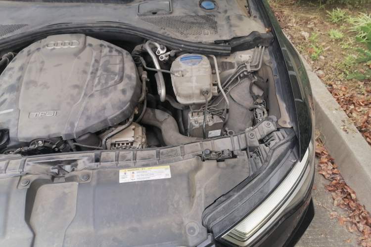 Used Audi A6L 2018 TFSI Collector's Edition Engine Bay Left