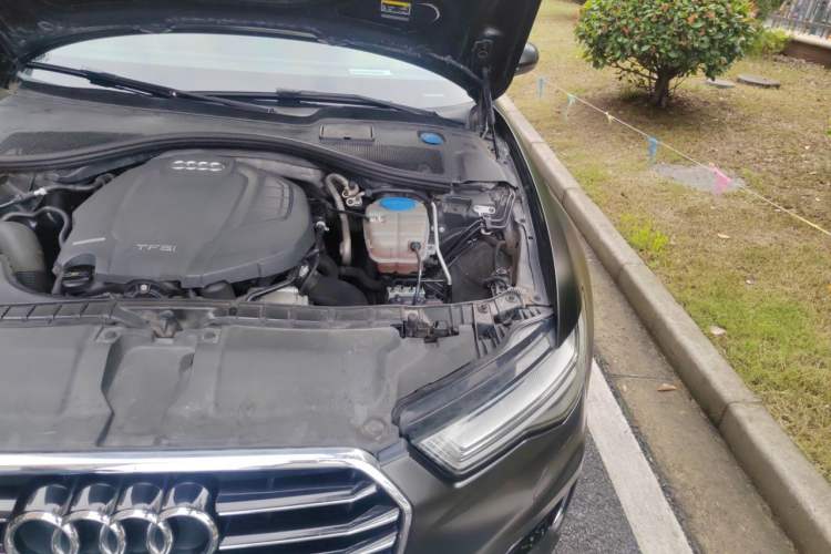 Used Audi A6L 2018 30th Anniversary Edition TFSI Trendy Model Engine Bay Left